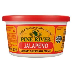 Wisconsin Cheese Dudes, Jalapeno – 8 oz Cheese Spreads from pine river