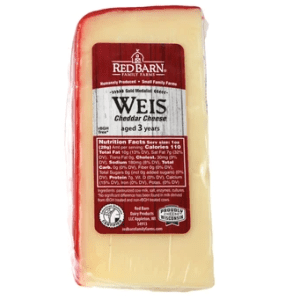 Wisconsin Cheese Dudes, 3 Year Aged Weis Cheddar Cheese