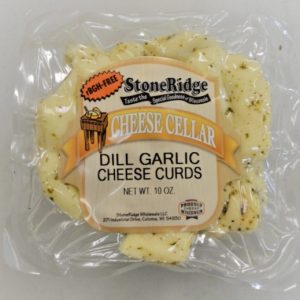 Wisconsin Cheese Dudes, Dill Garlic Cheese Curds – 10 oz.