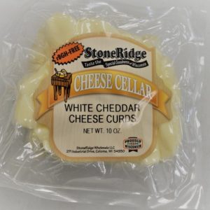 Wisconsin Cheese Dudes, White Cheddar Cheese Curds – 10oz.