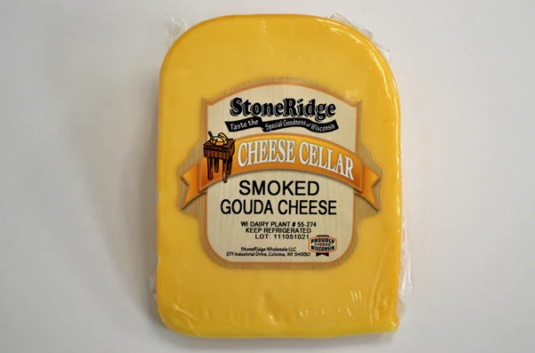 Wisconsin Cheese Dudes, Smoked Gouda Cheese Block