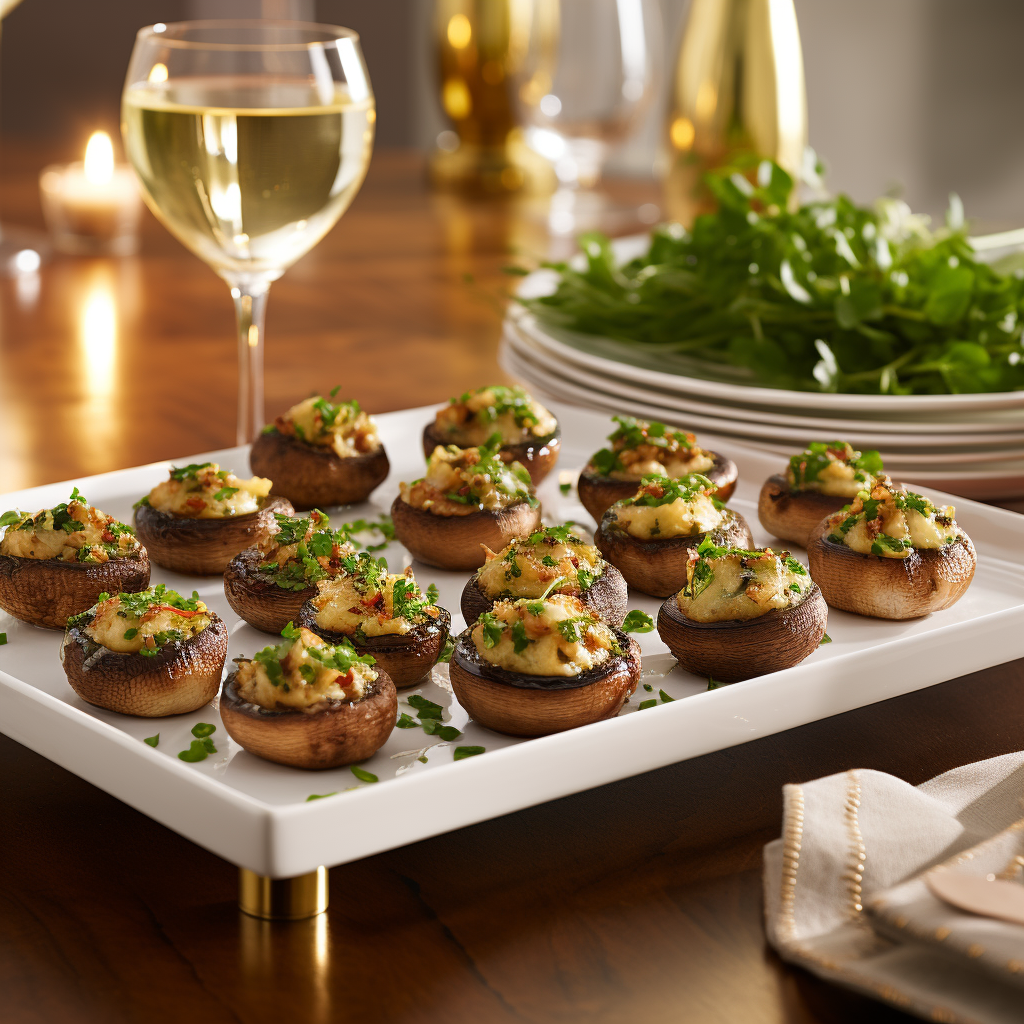Read more about the article Cheese Stuffed Mushrooms