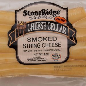 Wisconsin Cheese Dudes, Smoked String Cheese 8oz