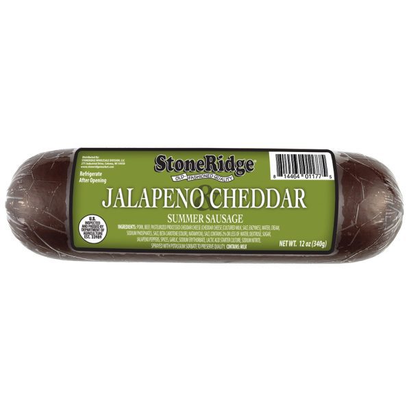 Jalapeno & Cheddar Summer Sausage