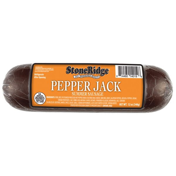 Pepper Jack Slicing Summer Sausage