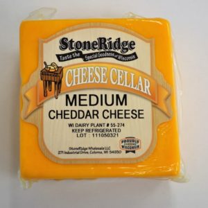 Wisconsin Cheese Dudes, Medium Cheddar Cheese