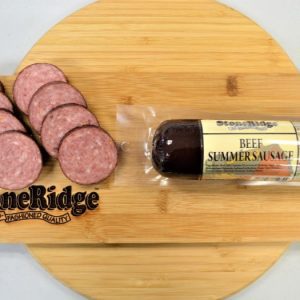 Wisconsin Cheese Dudes, Beef Summer Sausage – 12oz