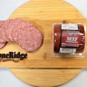Wisconsin Cheese Dudes, Beef Slicing Summer Sausage – 15oz & 4.5 lbs