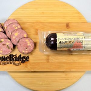 Wisconsin Cheese Dudes, Jalapeno & Cheddar Summer Sausage – 12oz