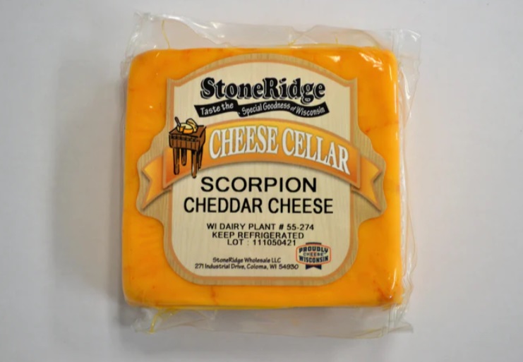 Wisconsin Cheese Dudes, Scorpion Cheddar Cheese
