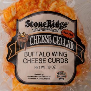 Wisconsin Cheese Dudes, Buffalo Wing Cheese Curds – 10oz
