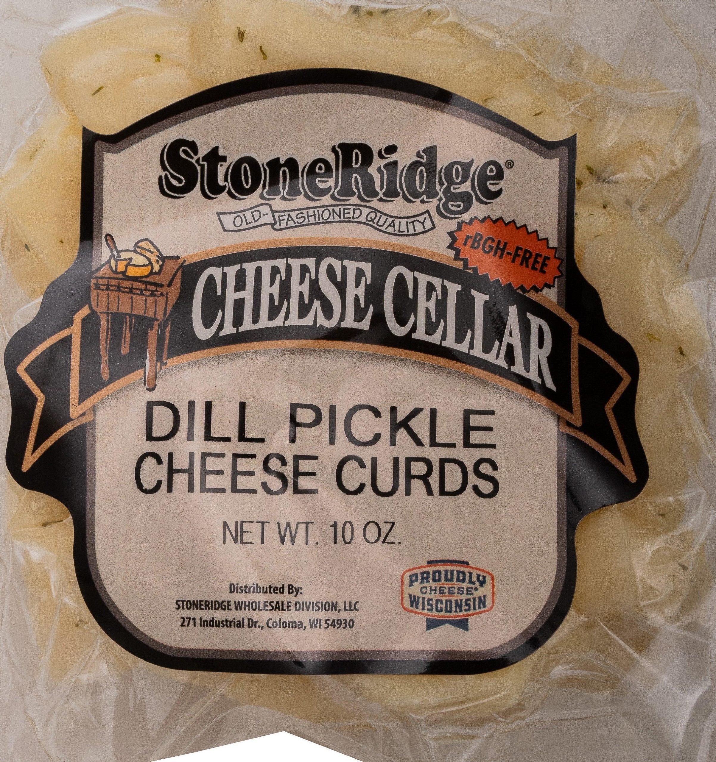 Wisconsin Cheese Dudes, Dill Pickle Cheese Curds 10oz