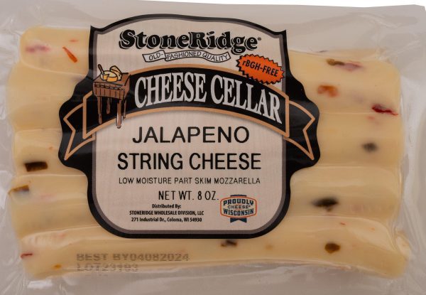 Wisconsin Cheese Dudes, Jalapeno String Cheese