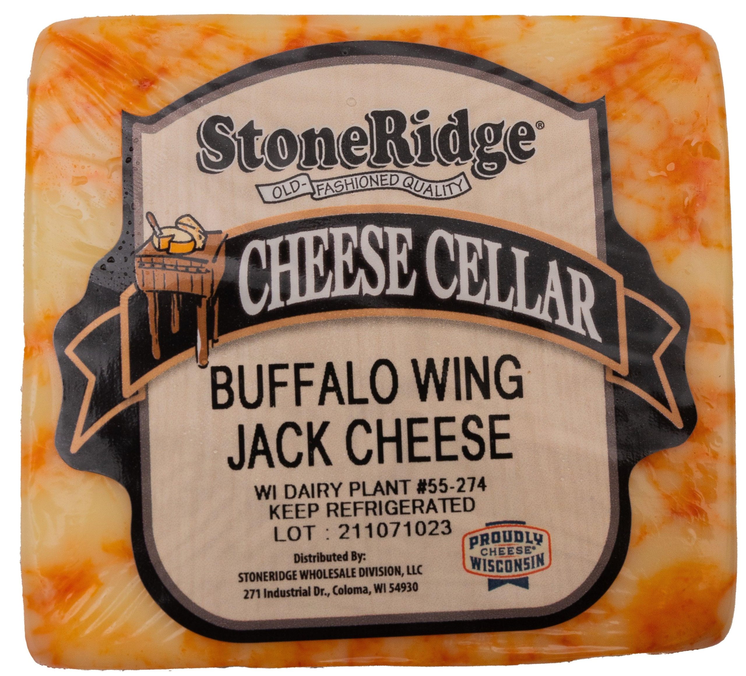Wisconsin Cheese Dudes, Buffalo Wing Monterey Jack Cheese