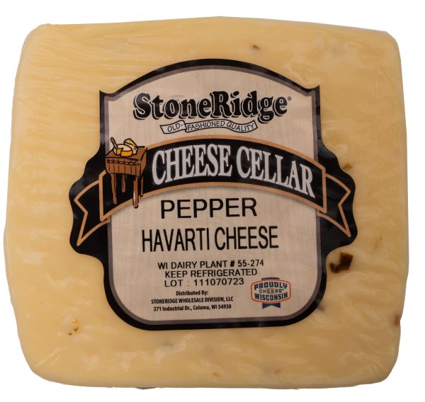 Wisconsin Cheese Dudes, Havarti Cheese with Peppers