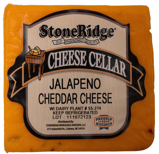 Wisconsin Cheese Dudes, Jalapenos Cheddar Cheese