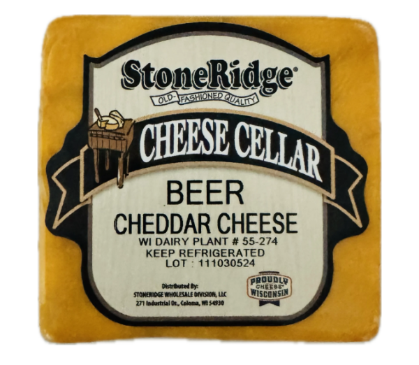 Wisconsin Cheese Dudes, Beer Cheddar 8 oz