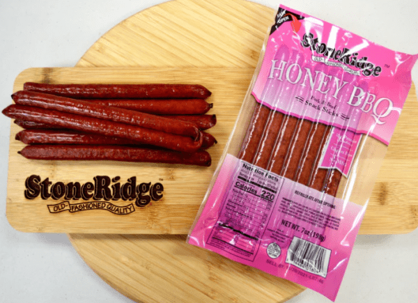 Wisconsin Cheese Dudes, Honey BBQ Meat Sticks