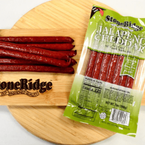 Wisconsin Cheese Dudes, Jalapeno And Cheddar Meat Sticks (7 oz/sticks)