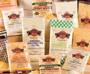 Wisconsin Cheese Dudes, Weyauwega Shredded Cheese