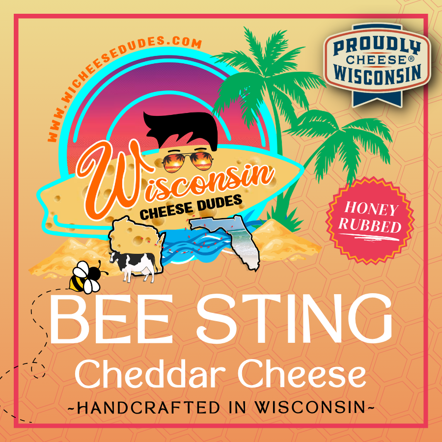 Wisconsin Cheese Dudes, Bee Sting Cheddar Cheese